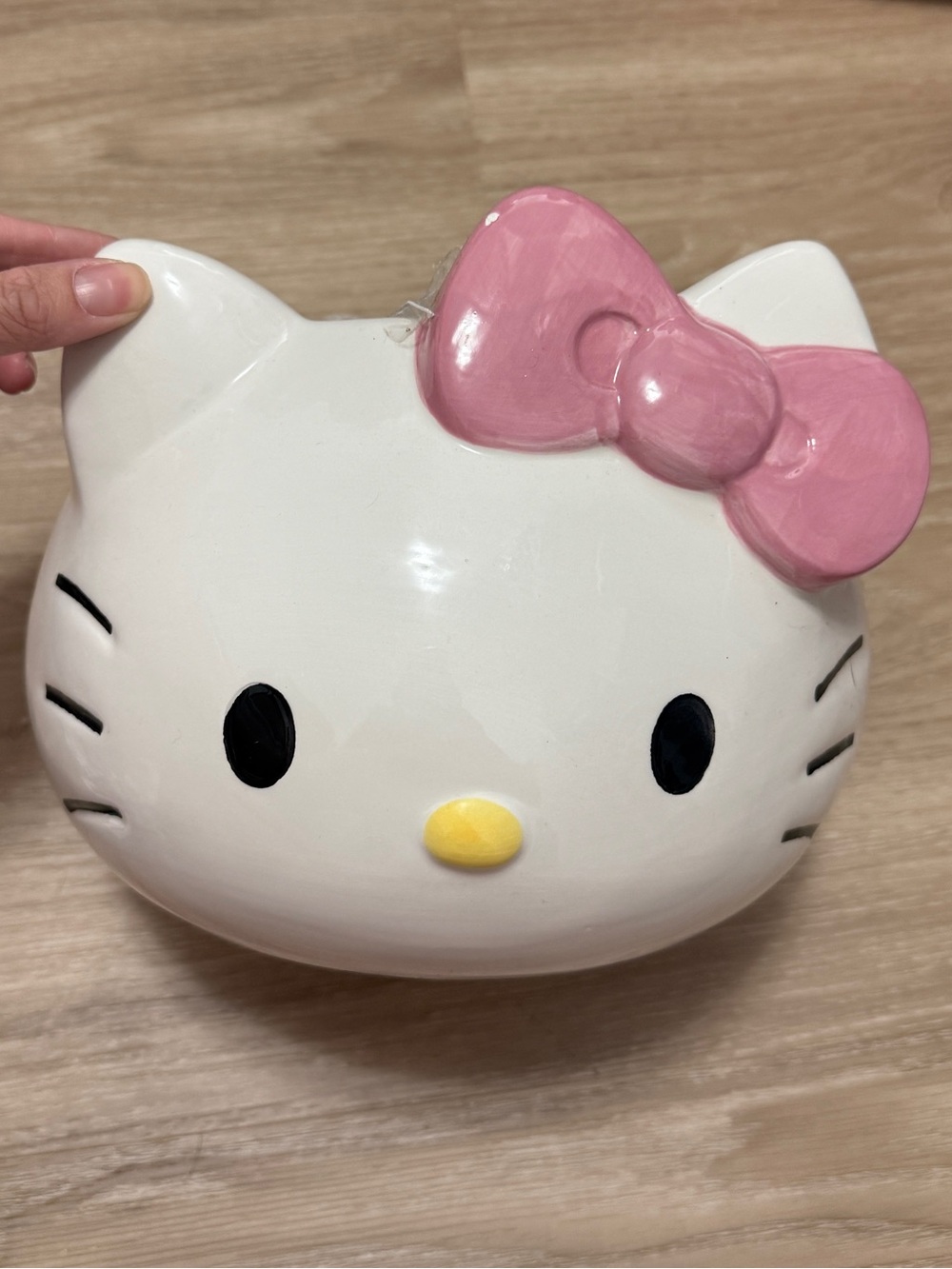 Hello Kitty Planter Pink Bow